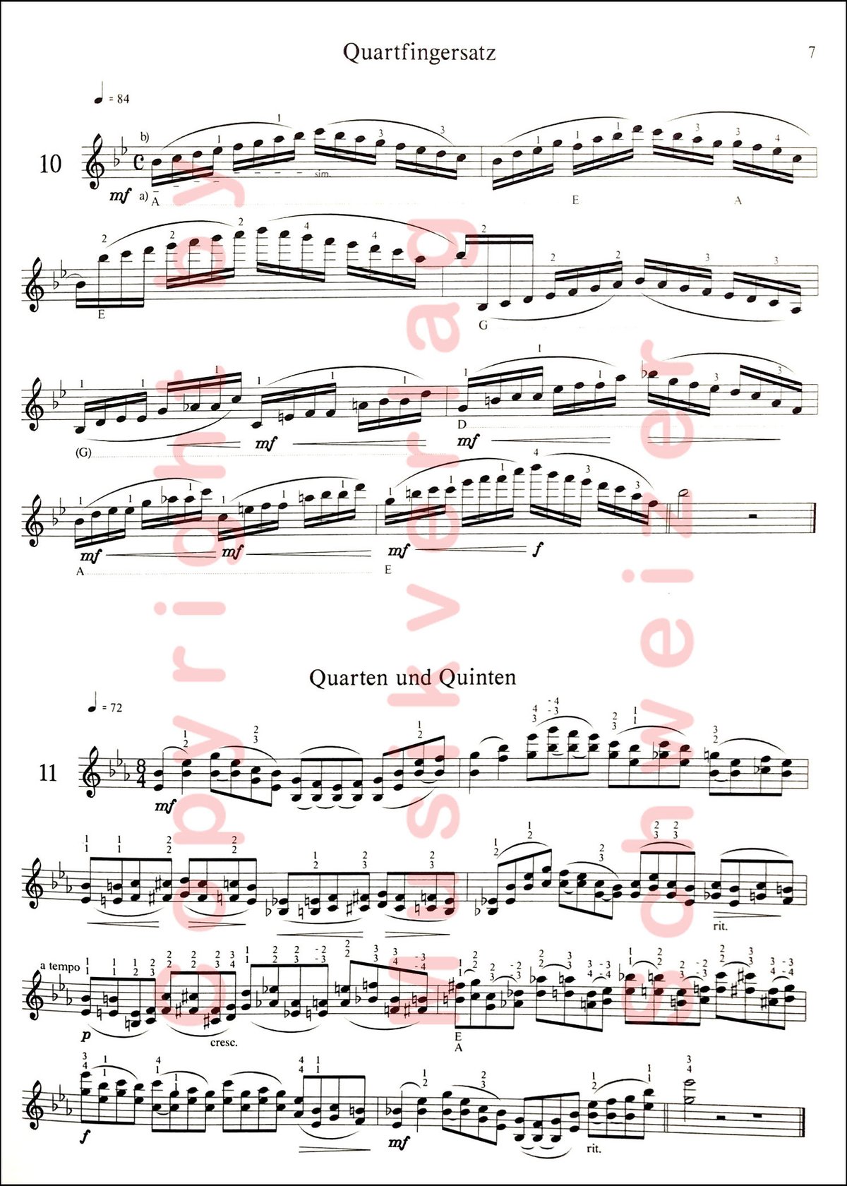 60 ACHT-TAKTIGE ETÜDEN (komplett 3 Hefte)