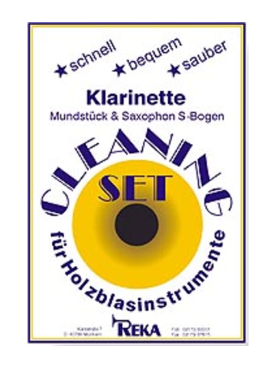 REKA Cleaning-Set KLARINETTE und S-BOGEN SAXOPHON