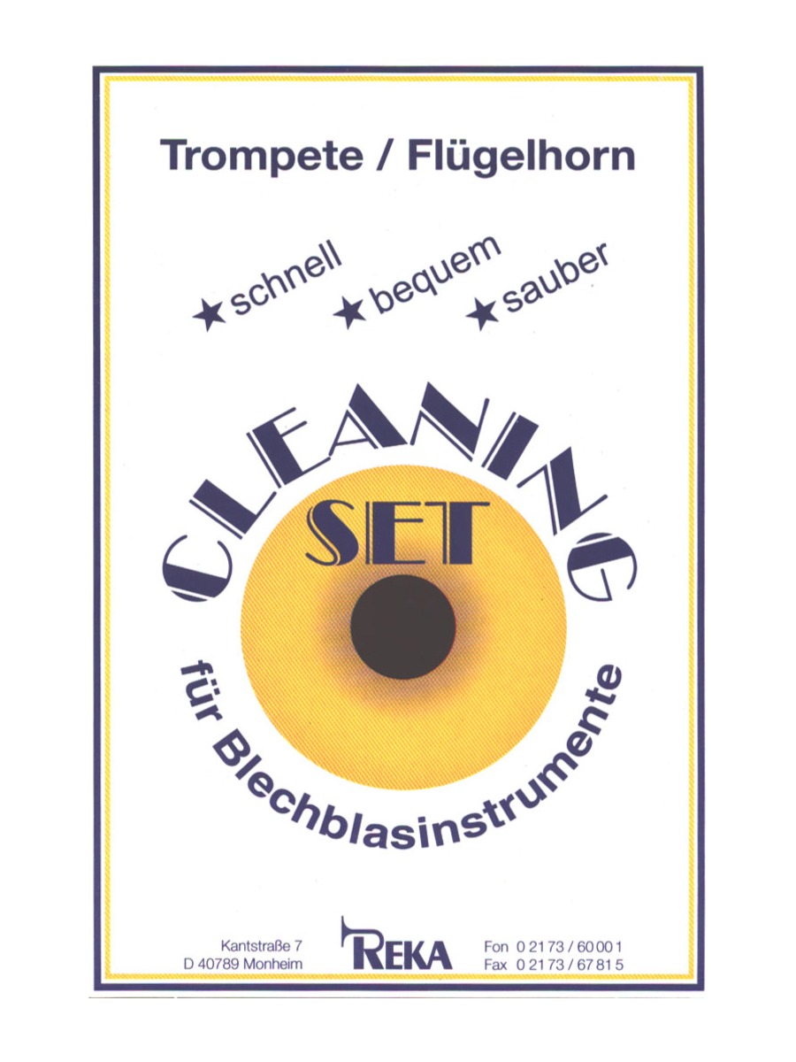 REKA Cleaning-Set TROMPETE, KORNETT, FLÜGELHORN
