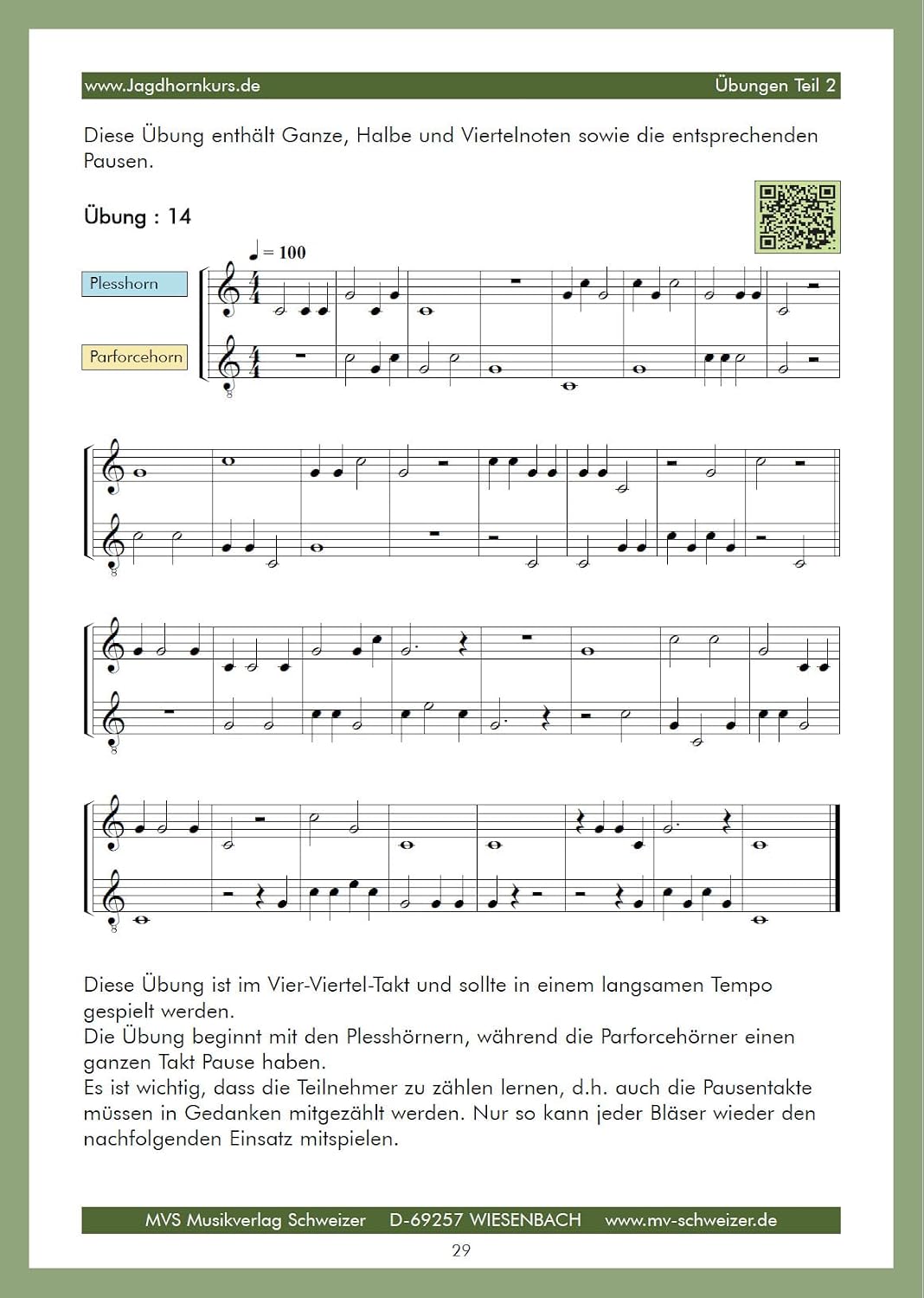 Jagdhorn lernen - leicht gemacht (PDF)
