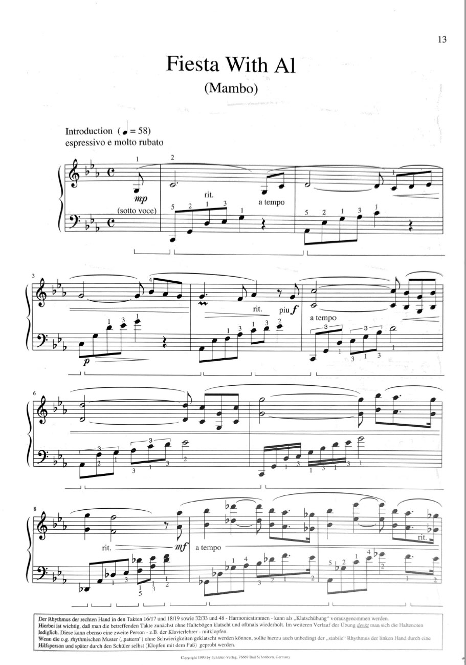 CRIMINAL CHORDS – Swing und Latin für Klavier