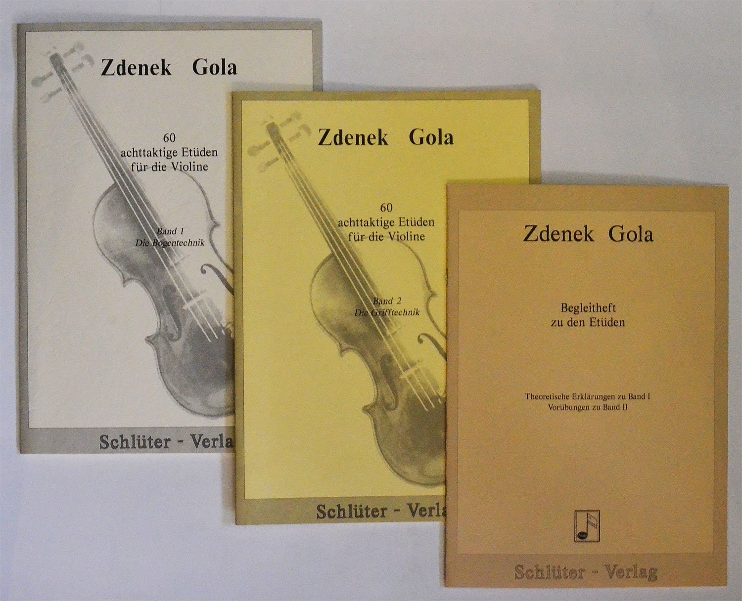 60 ACHT-TAKTIGE ETÜDEN (komplett 3 Hefte)